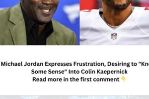 Michael Jordan Expresses Frustration, Desiring to “Knock Some Sense” Into Colin Kaepernick