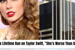 Breaking: CMT Imposes Lifetime Ban on Taylor Swift, “She’s More Controversial Than Garth Brooks