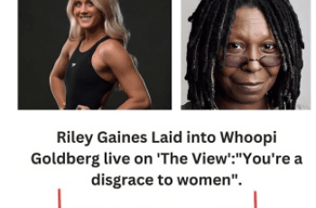 Riley Gains Blasts Whoopi Goldberg live on ‘The View’:”You’re a disgrace to women”.
