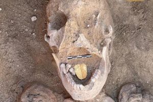 The Discovery of a Unique Egyptian Mummy with a Golden Tongue